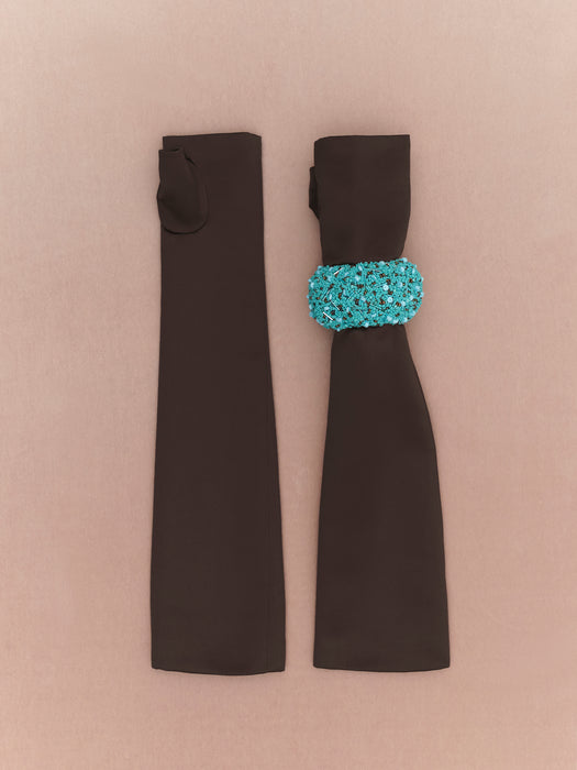 Коричневі Рукавички